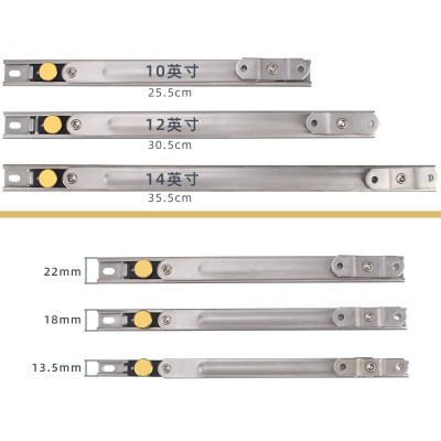 廠家直供304不銹鋼上懸斷橋鋁窗限位器 防墜支架平開窗撐風撐批發